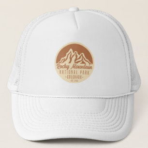 Rocky Mountain National Park Colorado Trucker Hat