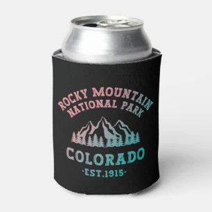 Rocky Mountain National Park Colorado USA Gradient Can Cooler