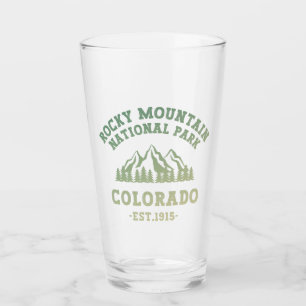 Rocky Mountain National Park Colorado USA Gradient Glass