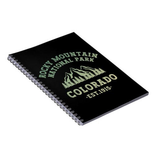 Rocky Mountain National Park Colorado USA Gradient Notebook