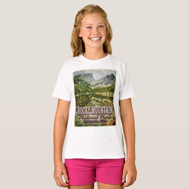 ROCKY MOUNTAIN NATIONAL PARK - COLORADO USA T-Shirt (Front Full)