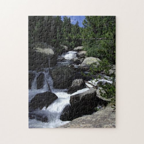 Rocky Mountain National Park Colorado Waterfalls P Jigsaw Puzzle