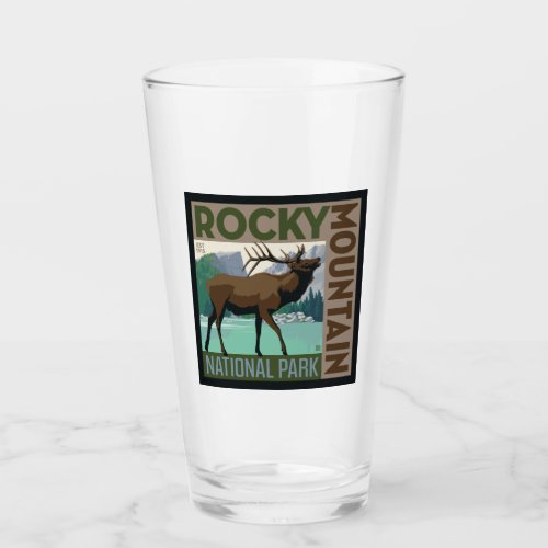 Rocky Mountain National Park  Elk Glass