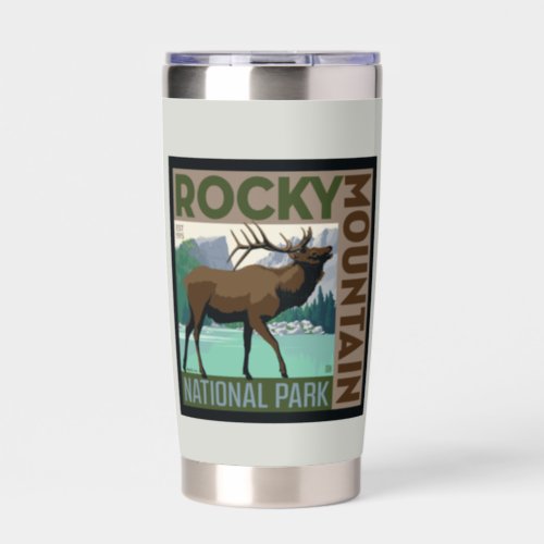 Rocky Mountain National Park  Elk Insulated Tumbler