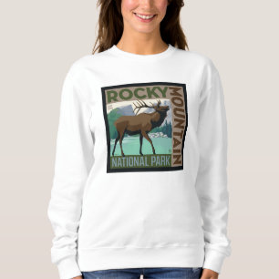 Rocky Mountain National Park   Elk Sweatshirt