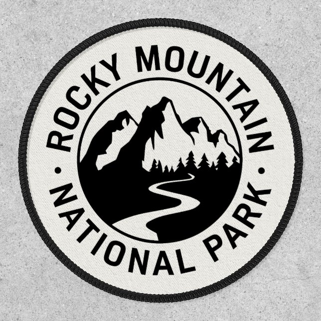 Rocky Mountain National Park Emblem Patch (Front)