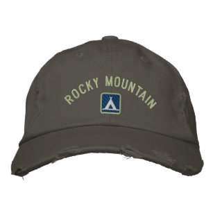 Rocky Mountain National Park Embroidered Baseball Cap