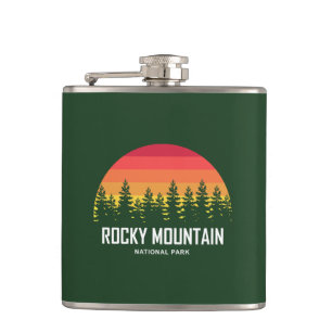 Rocky Mountain National Park Flask