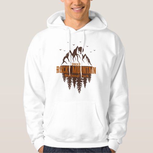 Rocky Mountain National Park Hoodie Personalized