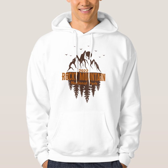 Rocky Mountain National Park Hoodie Personalized (Front)