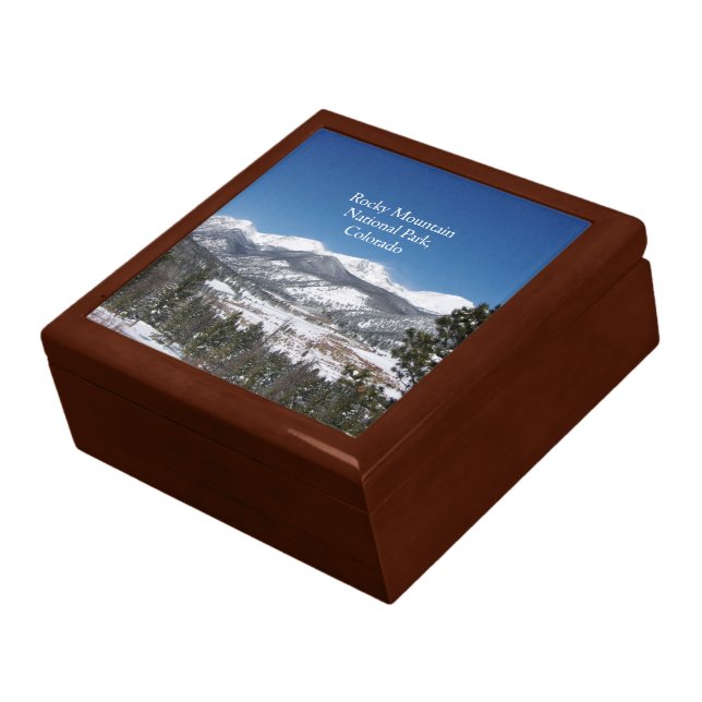 Rocky Mountain National Park keepsake box (Side)