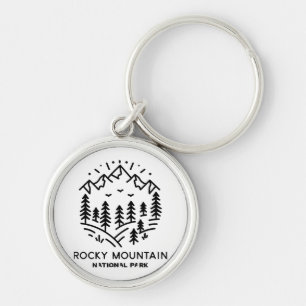 Rocky Mountain National Park  Keychain