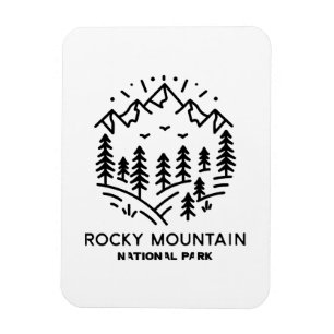 Rocky Mountain National Park  Magnet
