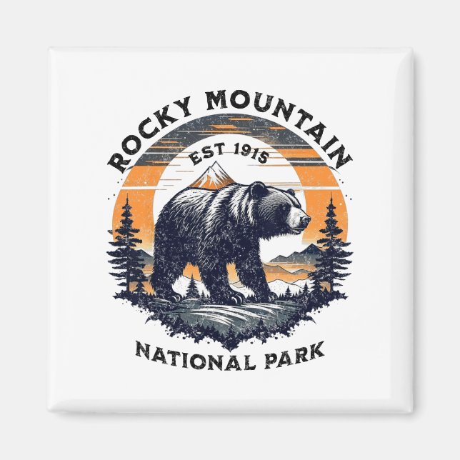 Rocky Mountain National Park  Magnet (Front)