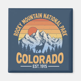 Rocky Mountain National Park Magnet Colorado