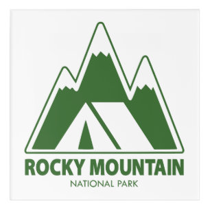 Rocky Mountain National Park Mountains Camping Acrylic Print