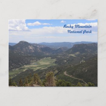 Rocky Mountain National Park On A Sunny Day Postcard by Brookelorren at Zazzle