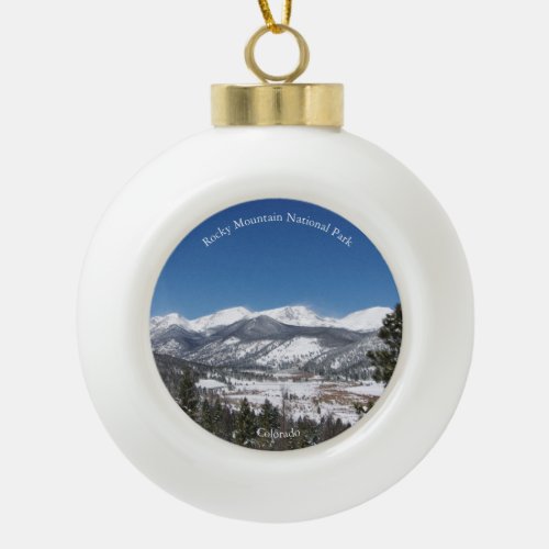 Rocky Mountain National Park ornament