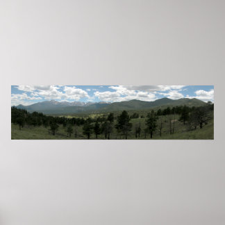 Rocky Mountain National Park Panoramic 1 Poster