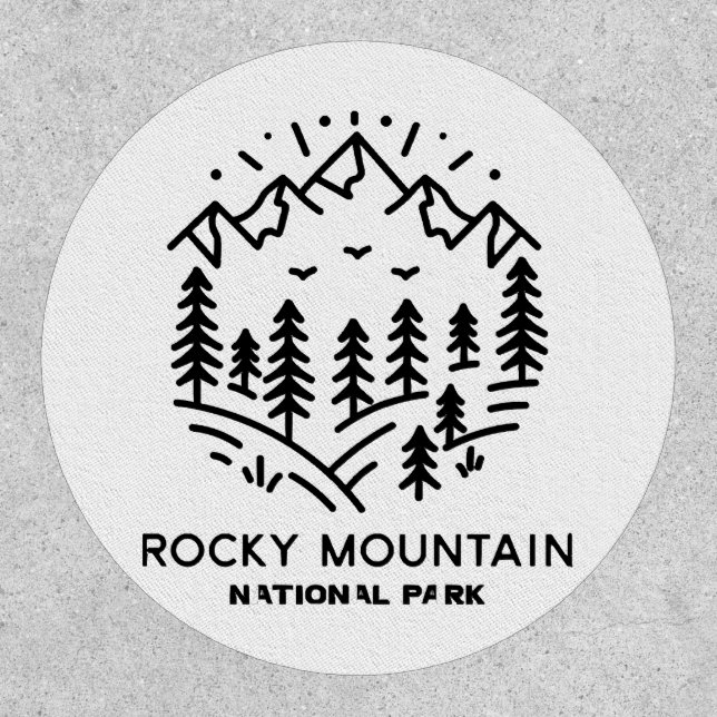 Rocky Mountain National Park  Patch (Front)