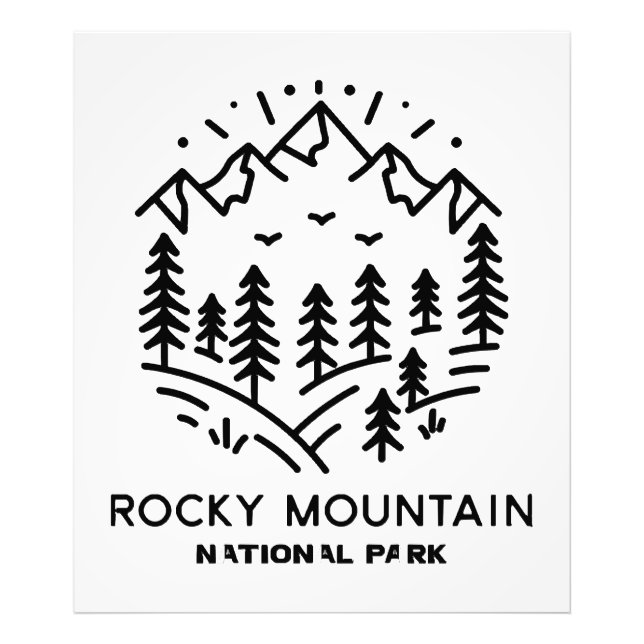 Rocky Mountain National Park  Photo Print (Front)