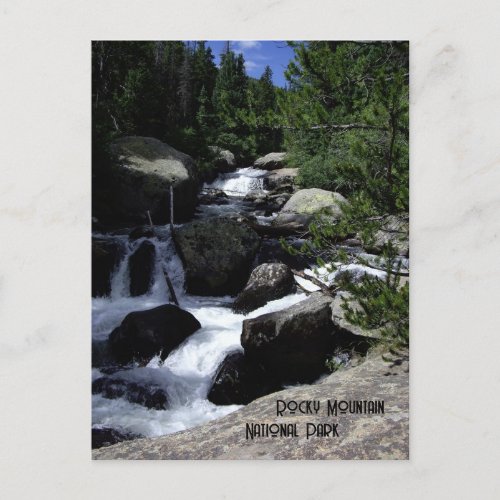 Rocky Mountain National Park Postcard
