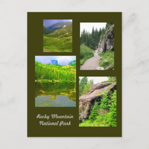 Rocky Mountain National Park Postcard