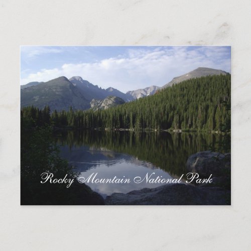 Rocky Mountain National Park Postcard