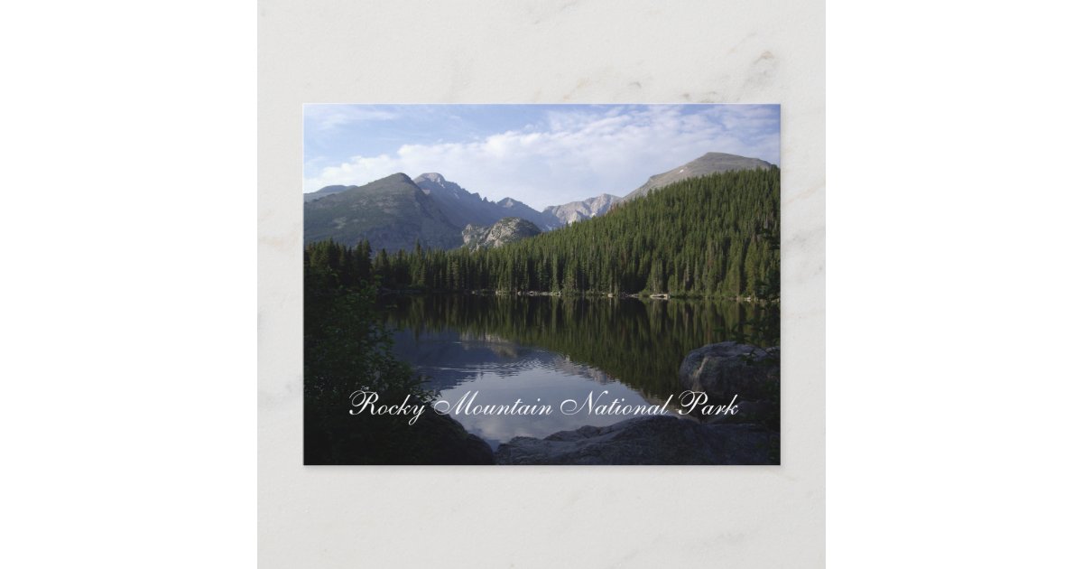 Rocky Mountain National Park Postcard | Zazzle