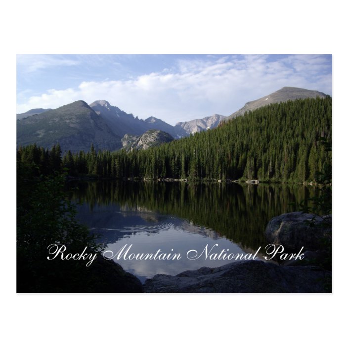 Rocky Mountain National Park Postcard | Zazzle.com