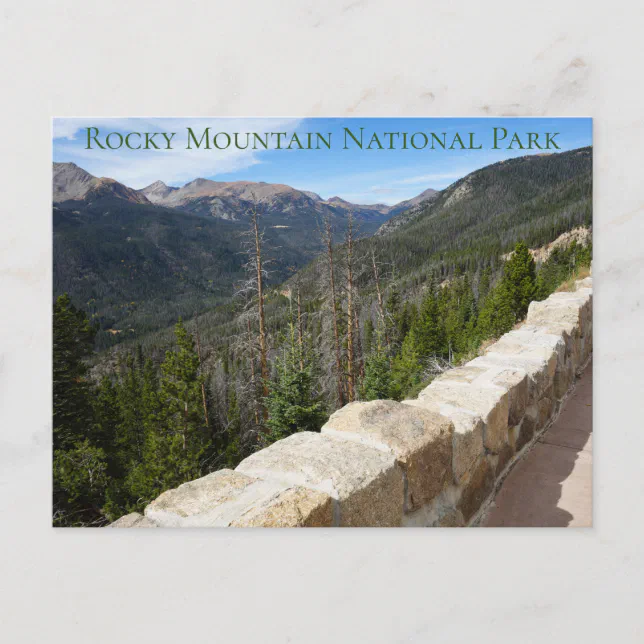 Rocky Mountain National Park Postcard | Zazzle
