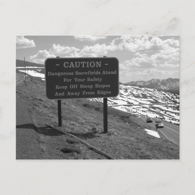 Rocky Mountain National Park Postcard (Front)