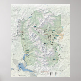 Rocky Mountain National Park Poster