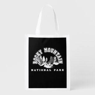 Rocky Mountain National Park Reusable Grocery Bag