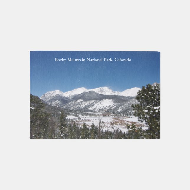 Rocky Mountain National Park rug (Front)