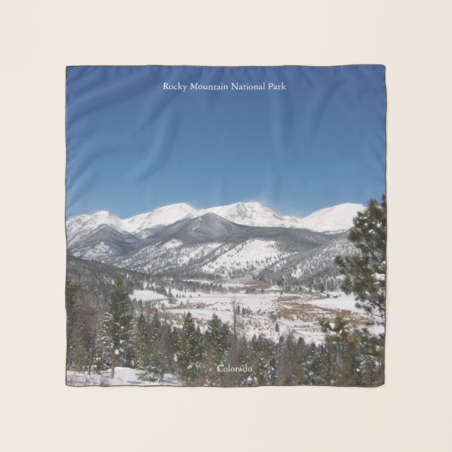 Rocky Mountain National Park scarf (Front)