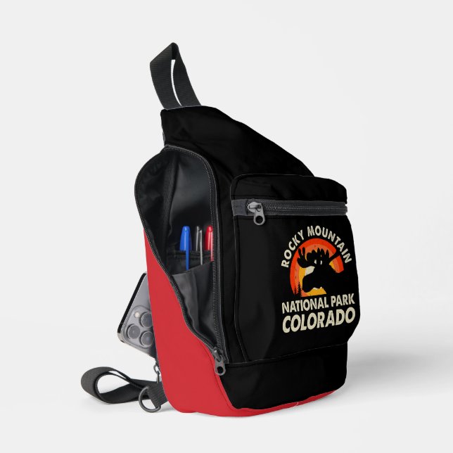 Rocky Mountain National Park Sling Bag (Open)