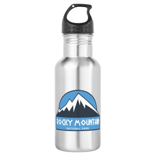 Rocky Mountain National Park Stainless Steel Water Bottle
