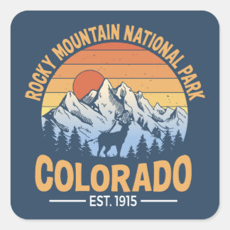 Rocky Mountain National Park Sticker Decal