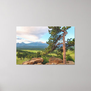 Rocky Mountain National Park Sunrise Canvas Print