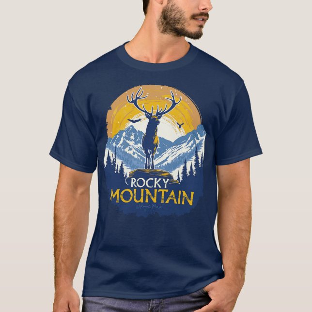 Rocky Mountain National Park T-Shirt (Front)
