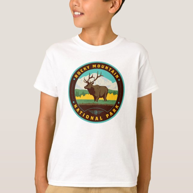 Rocky Mountain National Park T-Shirt (Front)