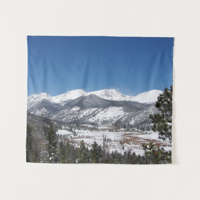 Rocky Mountain National Park tapestry (Front (Horizontal))