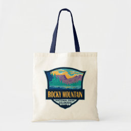 Rocky Mountain National Park Teton Range Travel Tote Bag