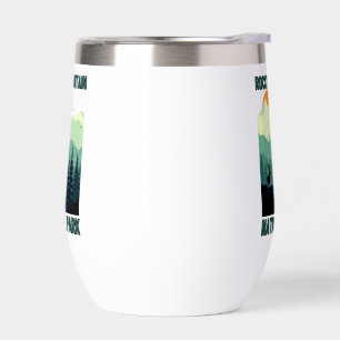 ROCKY MOUNTAIN NATIONAL PARK THERMAL WINE TUMBLER