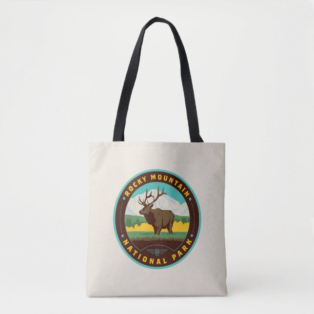 Rocky Mountain National Park Tote Bag (Front)