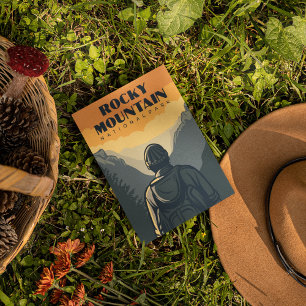 Rocky Mountain National Park Travel Postcard