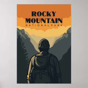 Rocky Mountain National Park Travel Posters