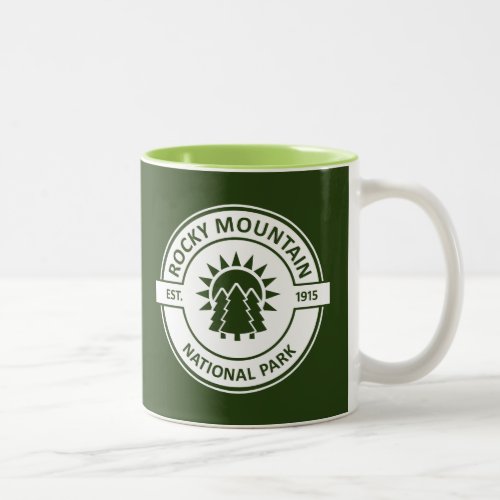 Rocky Mountain National Park Two_Tone Coffee Mug