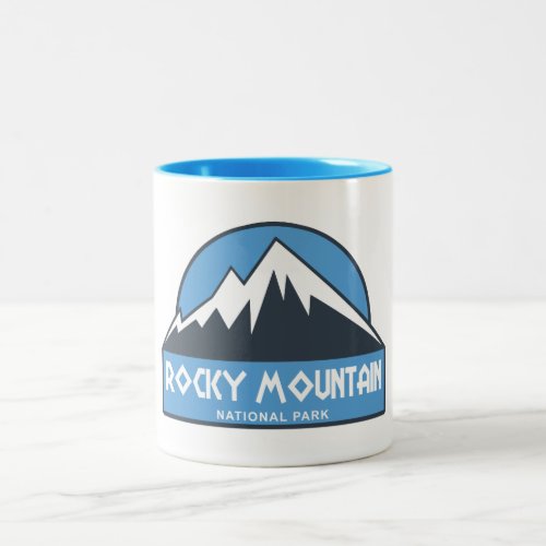Rocky Mountain National Park Two_Tone Coffee Mug
